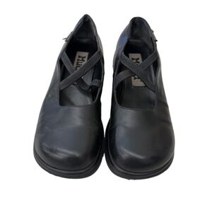 Y2K Mudd Black Leather Mary-Jane Size 8